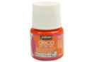 Acrylique déco mate, 45 ml - Orange vermillon - Matte Acrylic Paint 59154 - 10doigts.fr