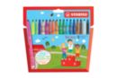 Stabilo Trio fine tips (0.7 mm) - 18 felt pens - Fine Tip Markers 59228 - 10doigts.fr