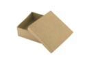 Caja cuadrada 9 x 9 cm - H: 3,5 cm - Unidad - Cajas y cestas de cartón 11838 - 10doigts.fr