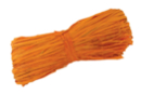 Rafia naranja de 50 gr - Rafia y Paja 03552 - 10doigts.fr