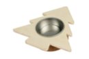 Candle Holder Pine Tree - Wood Candle Holders 13266 - 10doigts.fr