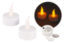 LED Electric Candles - 2 Pieces - Lighting Articles, String Lights and LED Candles - 10doigts.fr
