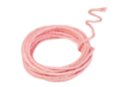 Cuerda de yute armada 3 m - Rosa - Cuerda natural 32126 - 10doigts.fr