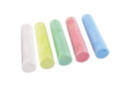 Craies de trottoir multicolores Ø 2.5 cm - 5 craies - Chalks, Boards, Slates 13965 - 10doigts.fr