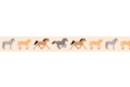 Decorative Adhesive Tape: Horses - Colored Adhesives and Masking Tape 41145 - 10doigts.fr