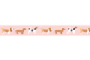 Fancy Adhesive Tape: Dogs - Colored Adhesives and Masking Tape 41144 - 10doigts.fr