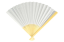 Wood and white paper fan to decorate - Paper Supports - 10doigts.fr