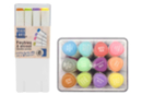 Alcohol Markers, Pastel Colors - 12 pcs - Fancy Markers 57623 - 10doigts.fr