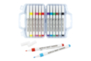 Rotuladores acrílicos, punta media - 12 colores - Marcadores de pintura - 10doigts.fr