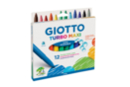 Rotuladores GIOTTO Turbo Maxi - 1 caja (12 rotuladores) - Rotuladores de punta ancha - 10doigts.fr