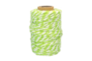 Light Green and White Cotton Twine - 25 m - Cotton Thread, Skein 59743 - 10doigts.fr