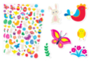 Easter Stickers - 1 set (2 sheets) - Easter Stickers - 10doigts.fr