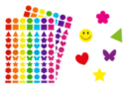 Educational Stickers Shapes and Colors - 770 pcs - Educational Stickers - 10doigts.fr
