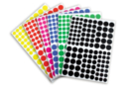Round Stickers: 18 Sheets (1944 Stickers) - Round Stickers - 10doigts.fr