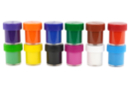 Témpera en frascos - 12 colores - Pintura témpera líquida: colores vivos que se quitan con agua - 10doigts.fr
