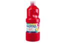 Gouache GIOTTO 1 litre Rouge écarlate (vrai rouge) - Liquid Gouache Paint 12673 - 10doigts.fr