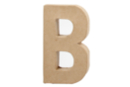 Paper Mâché Letter: B - Cardboard Letters 27701 - 10doigts.fr