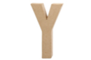 Mache Paper Card Letter: Y - Cardboard Letters 27724 - 10doigts.fr