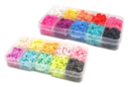 PROMO Cofres de cuentas heishi, colores vivos + pastel - 3000 cuentas - Abalorios Heishi y conchas 51624 - 10doigts.fr