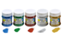 Lot de 5 pots de 100 gr de paillettes biodégradables ultrafines - Sprinkle Glitters 59445 - 10doigts.fr