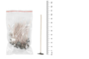 Mechas para velas con base, Longitud 10 cm, base de metal - 50 piezas - Mechas y Accesorios para Velas 44012 - 10doigts.fr
