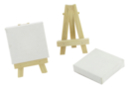 per unit - Easel: 7.5 x 5.5 cm. Frame: 5 x 5 cm - Stretched Frames and Canvas Boards - 10doigts.fr