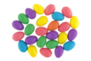 Mini huevos de colores de plástico - 24 pcs - Huevos de Pascua creativo - 10doigts.fr