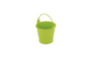 Green metal bucket - Metal Supports 11761 - 10doigts.fr
