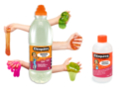 PROMO : Cola transparente Cleopatra 1 litro + producto mágico SLIME 250 ml - Pegamento específicos 16529 - 10doigts.fr