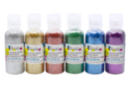 Lentejuelas biodegradables ultrafinas - 6 frascos - Purpurina - 10doigts.fr