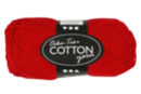 Extra quality 100% cotton - red - Knitting Yarns - 10doigts.fr