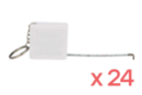 Keyring Meter - 24 Pieces - Keychains 19258 - 10doigts.fr