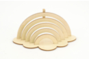 Rainbow wooden photo holder - Decorative Photo Frames 56500 - 10doigts.fr
