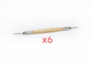 Embossing Tools, Pushers - 6 Pieces - Modeling Tools 07325 - 10doigts.fr