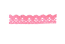 Adhesive Lace Ribbon, 1 m Roll - Light Pink - Ribbons and Bows 13977 - 10doigts.fr