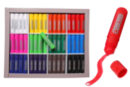 Solid Gouache Sticks - Schoolpack of 144 Sticks - Solid Gouache Paint 40547 - 10doigts.fr