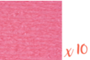 Pink crepe paper 2 m x 50 cm - Pack of 10 sheets - Crepe Paper 41162 - 10doigts.fr