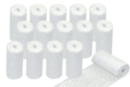 White Plaster Strips 10 cm x 3 m - 15 Pieces - Plaster 55573 - 10doigts.fr
