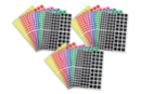 Square Stickers - 18 Sheets - Assorted Shapes Stickers 01744 - 10doigts.fr
