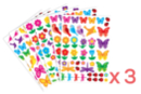Spring Stickers - 3 sets (18 sheets) - Season Stickers 18059 - 10doigts.fr