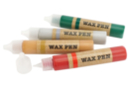 Wax Crayons for Candles - Assorted 4 Colors - Christmas-themed Paints 57355 - 10doigts.fr