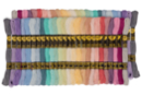 Pastel Cotton Threads - 52 Spools - Embroidery Threads - 10doigts.fr
