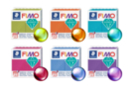 Fimo effect metal - 6 assorted colors - Fimo Effect Clay 57109 - 10doigts.fr