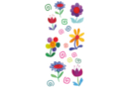 Flower stickers for ceramics, glass, and mirrors - 1 sheet - Fancy Stickers 08099 - 10doigts.fr