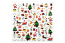 3D Christmas Stickers - 95 stickers - Christmas Stickers and Labels - 10doigts.fr