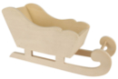 Natural Wooden Sled - Christmas Wooden Objects - 10doigts.fr
