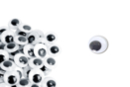 Black moving eyes Ø 12 mm - 100 eyes - Googly Eyes 04293 - 10doigts.fr