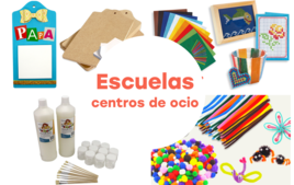 Escuelas, Guarderias, campamentos de verano, campamentos urbano - Material para Manualidades - 10doigts.fr