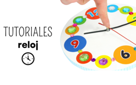 Actividades manuales con relojes para aprender la hora - Actividades manuales educativas - 10doigts.fr