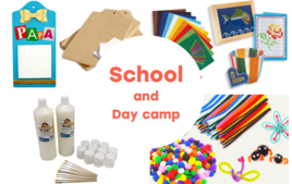 Schools, Leisure Centers - Craft and hobbies supplies - 10doigts.fr